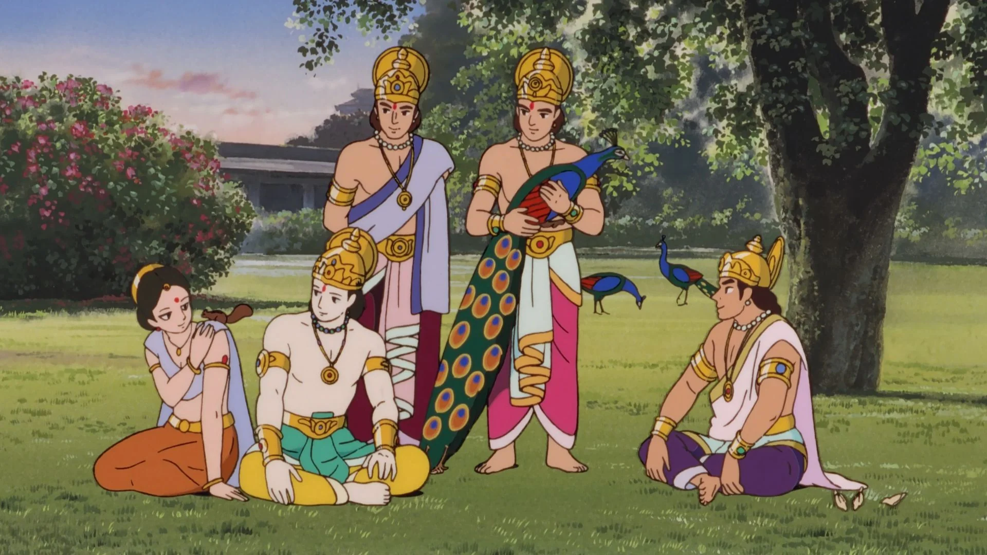 Pandavas from Mahabharata