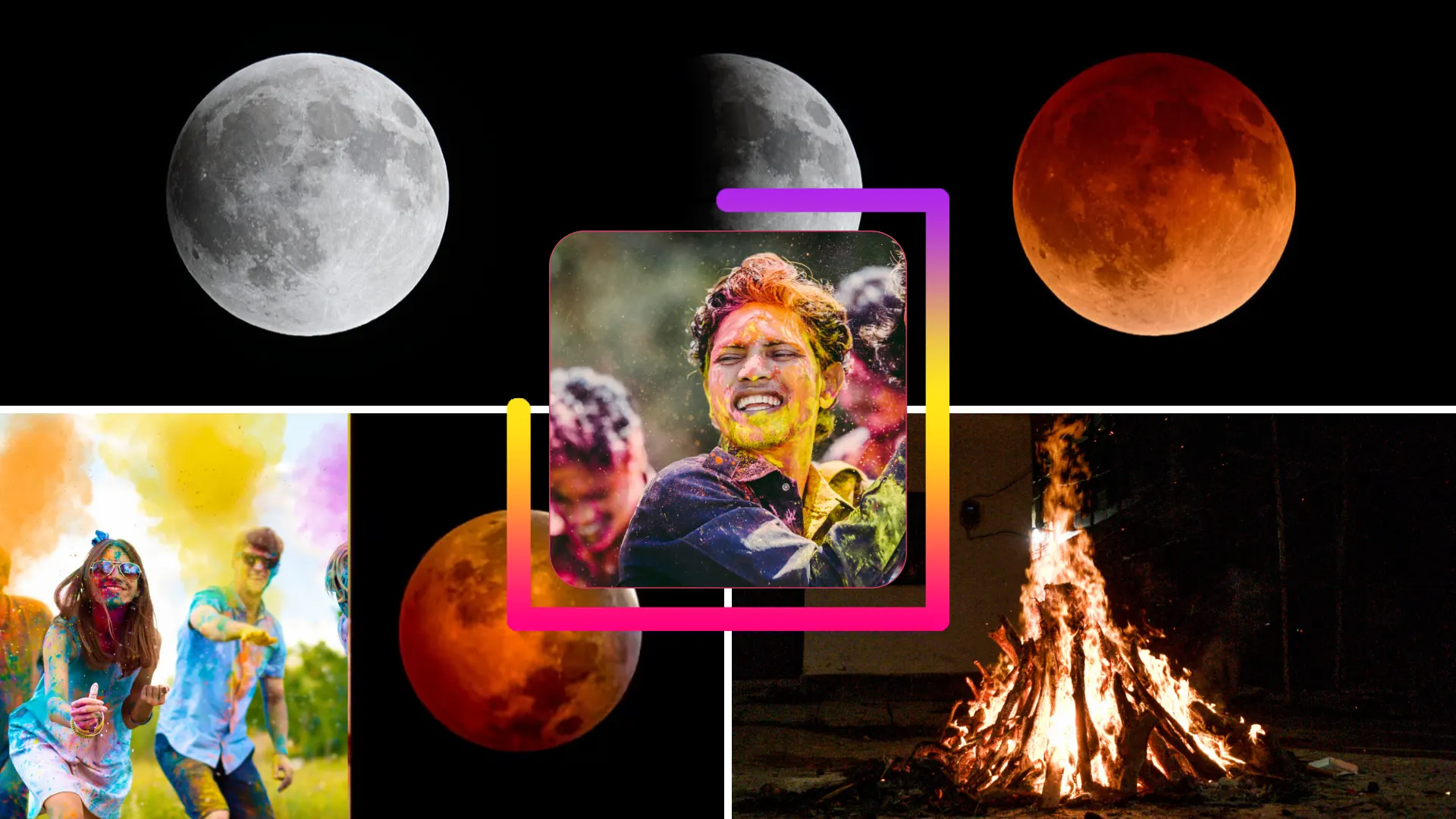 Lunar Eclipse and Holi 2024 Significance