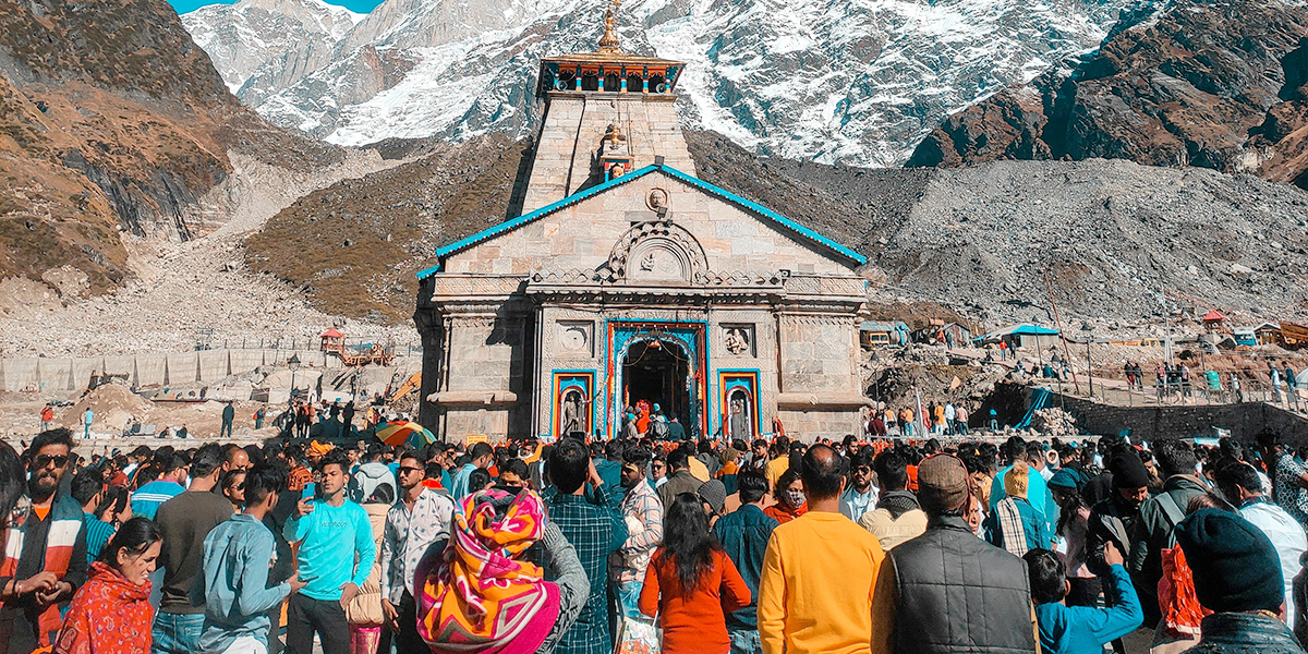 Visiting Kedarnath