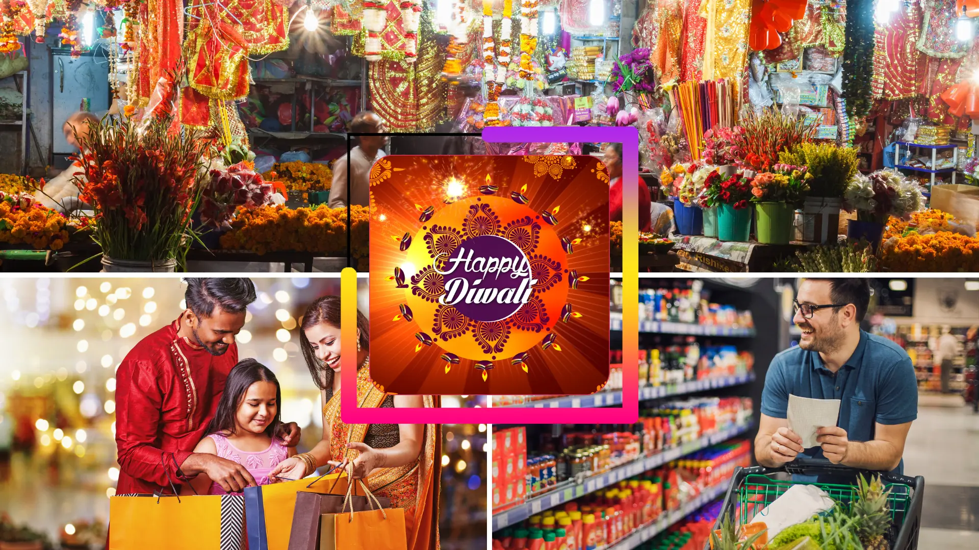 Diwali festive shopping