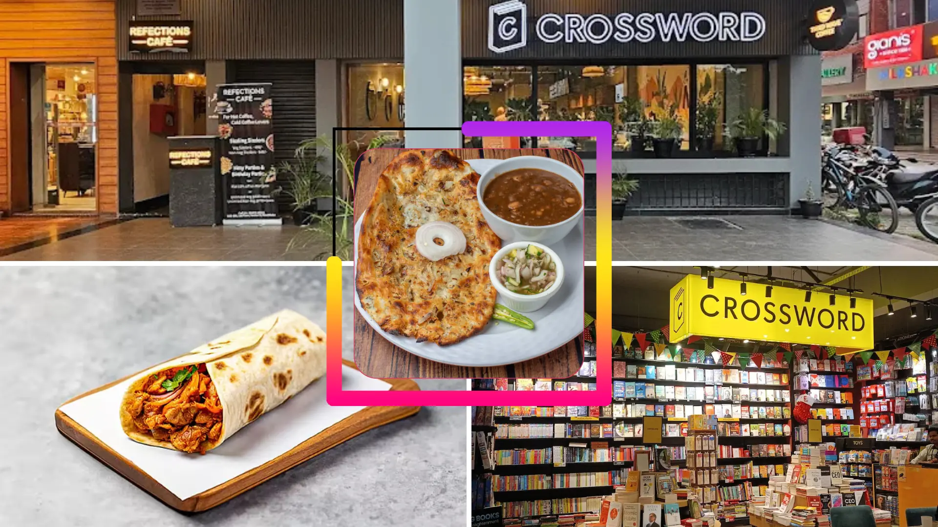 Food and book cafe
