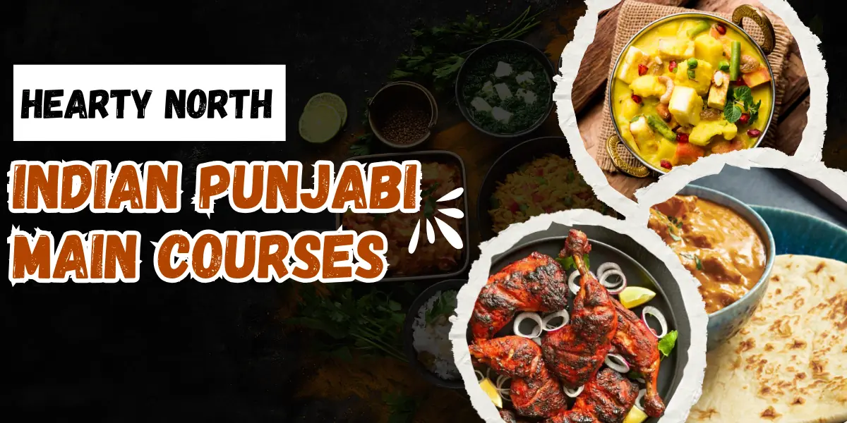 Indian Punjabi food platter