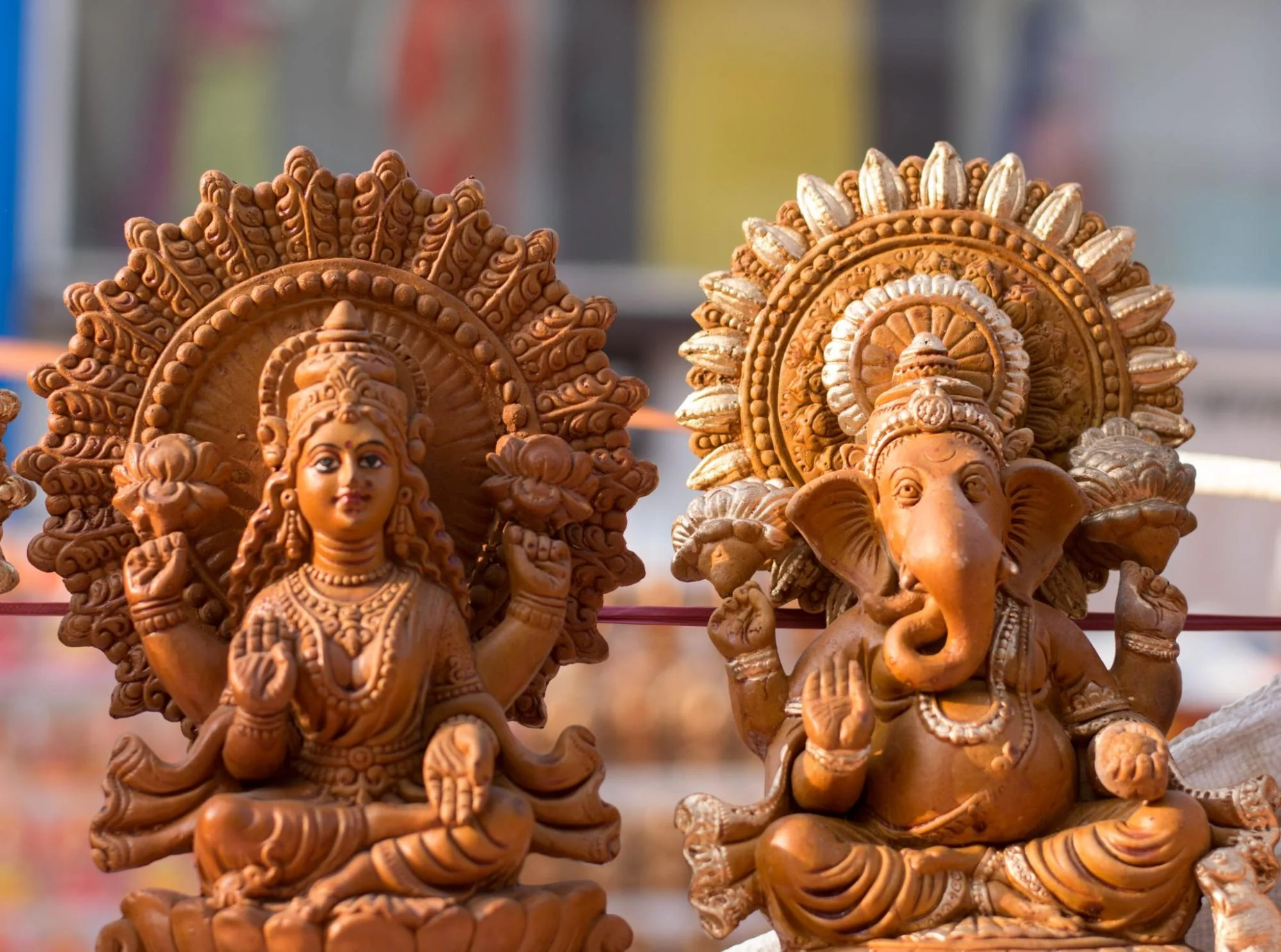 Lakshmi & Ganesha