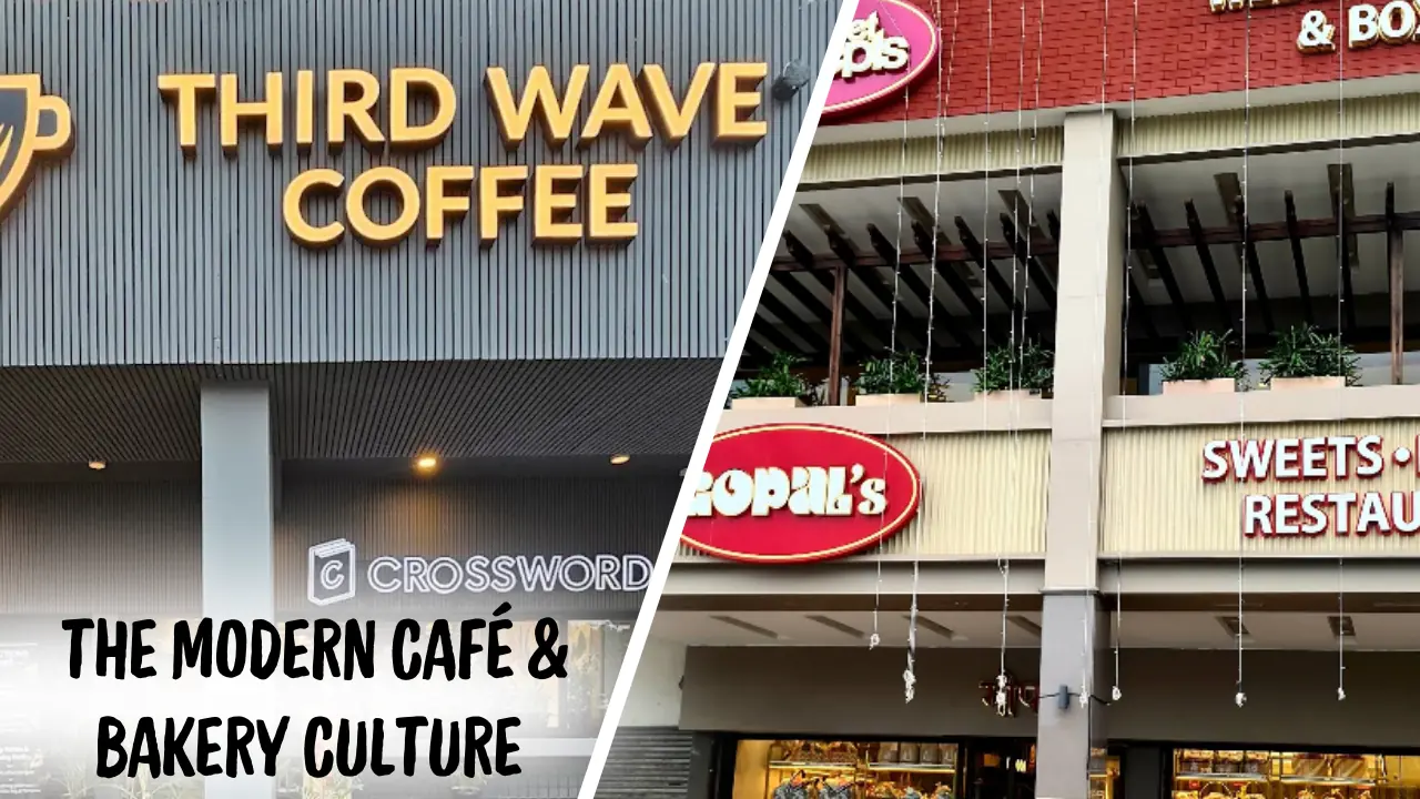 Modern café and bakery