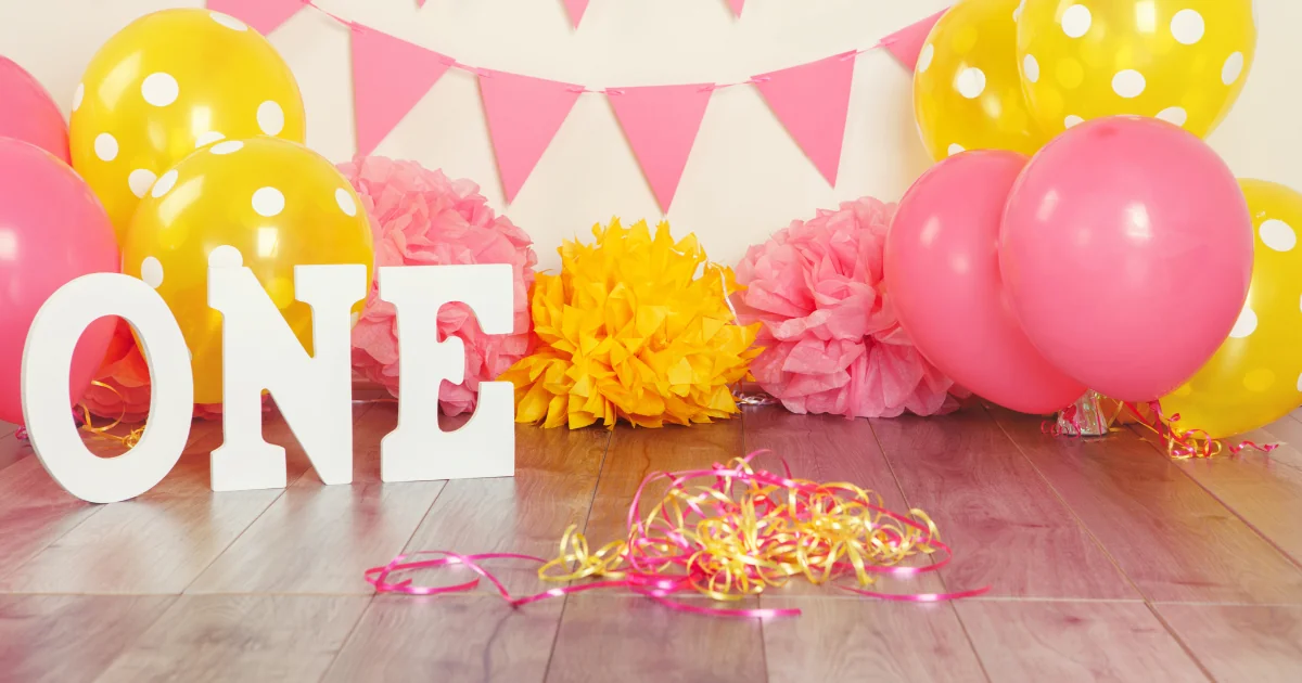 1st birthday Wishes and fun