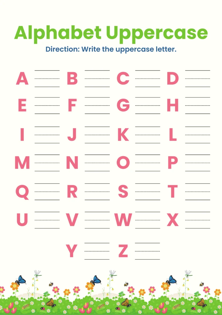 Uppercase Alphabet