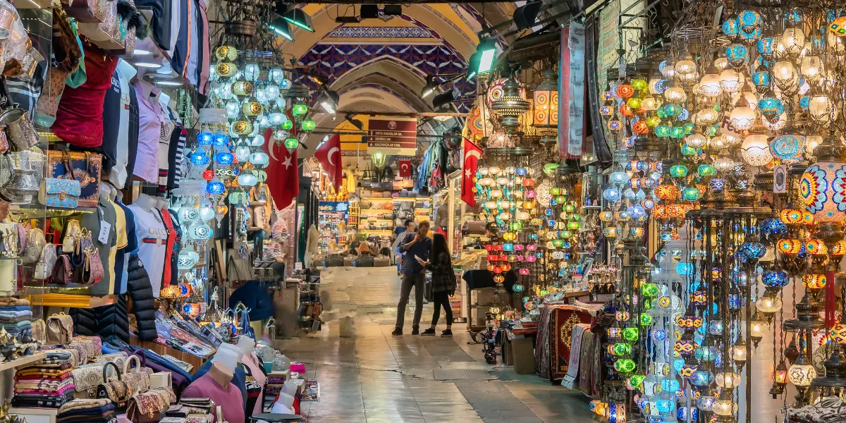 Colorful Turkish market