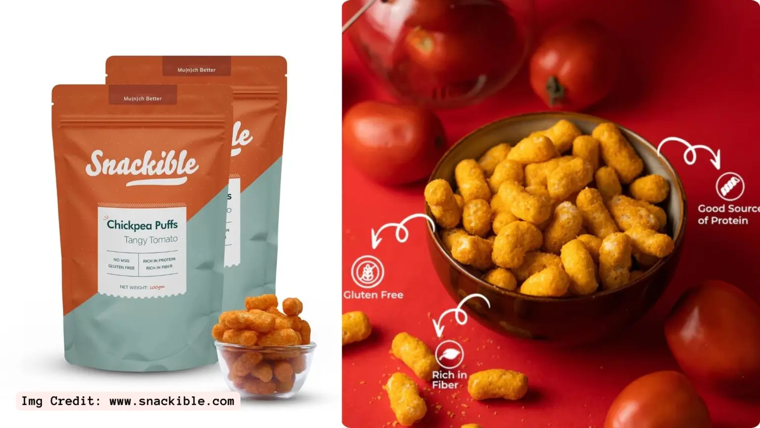 Tomato Chickpea Puffs