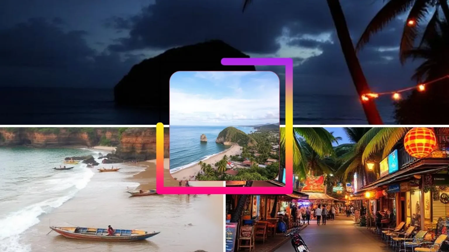 Beach-travel-collage-view