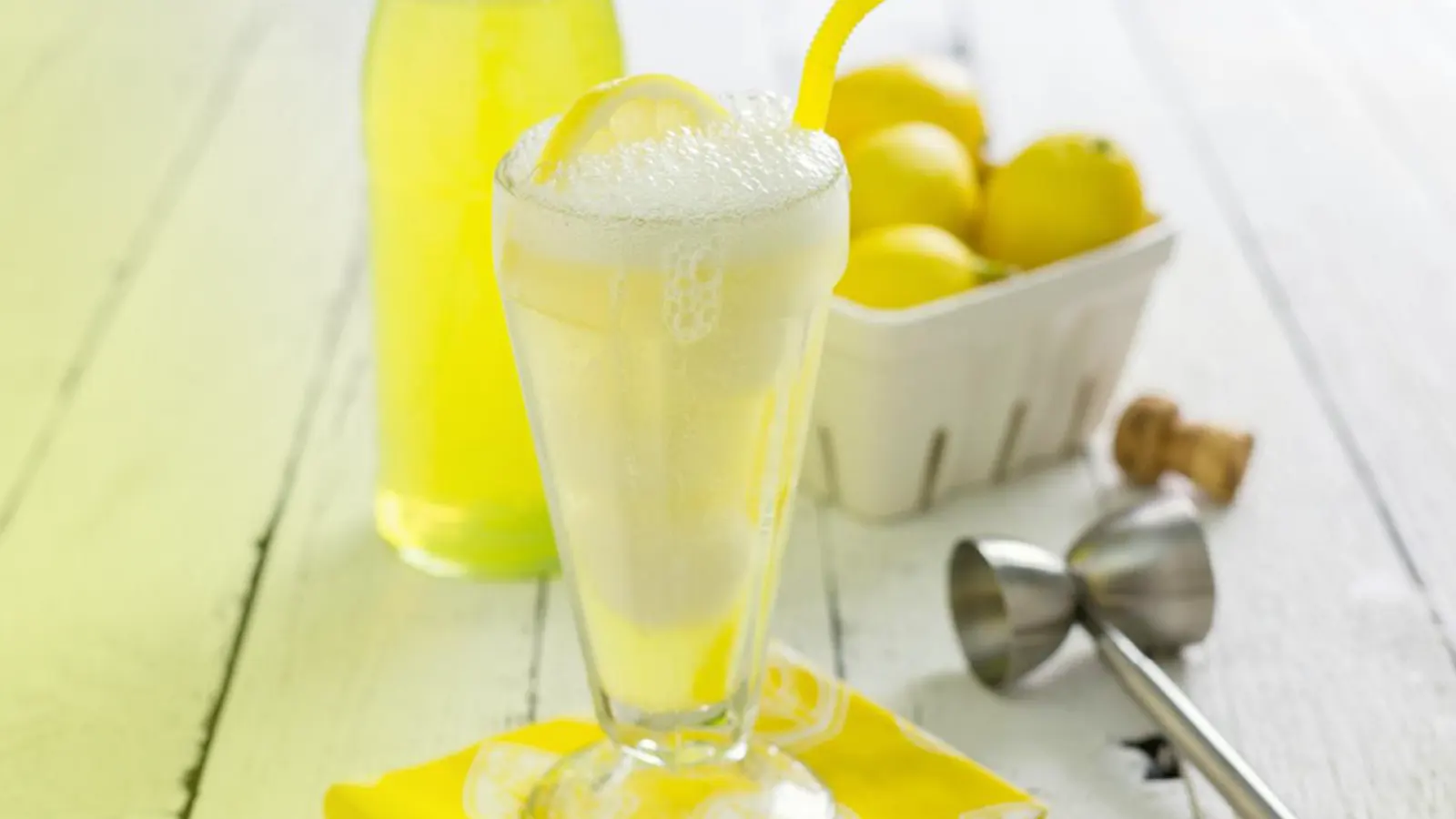 Lemon Sorbet Float
