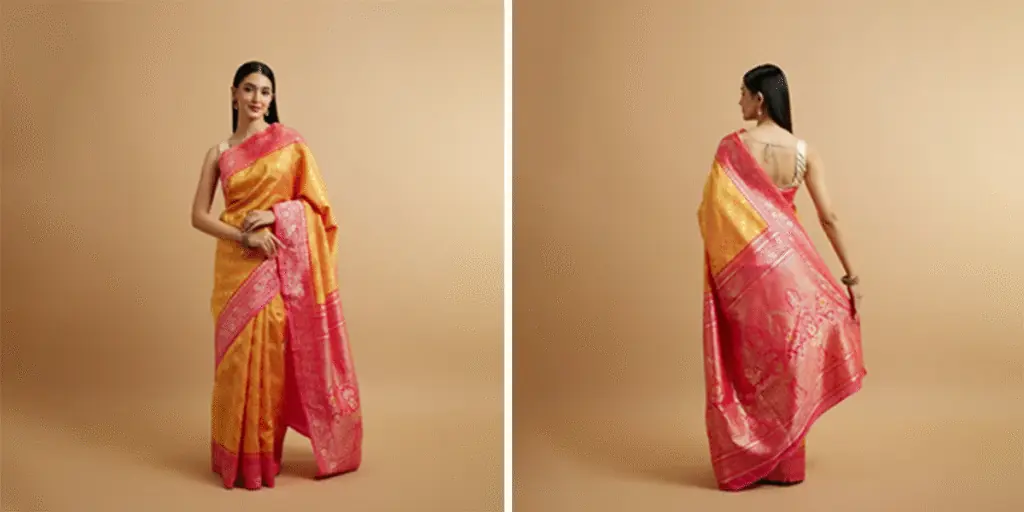Mohey-Floral-Buta-Patterned-Art-Silk-Saree