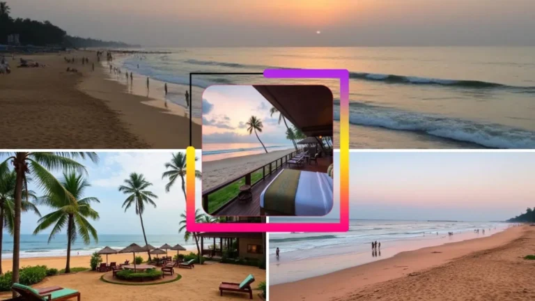 Scenic-Goa-beach-sunset-view-
