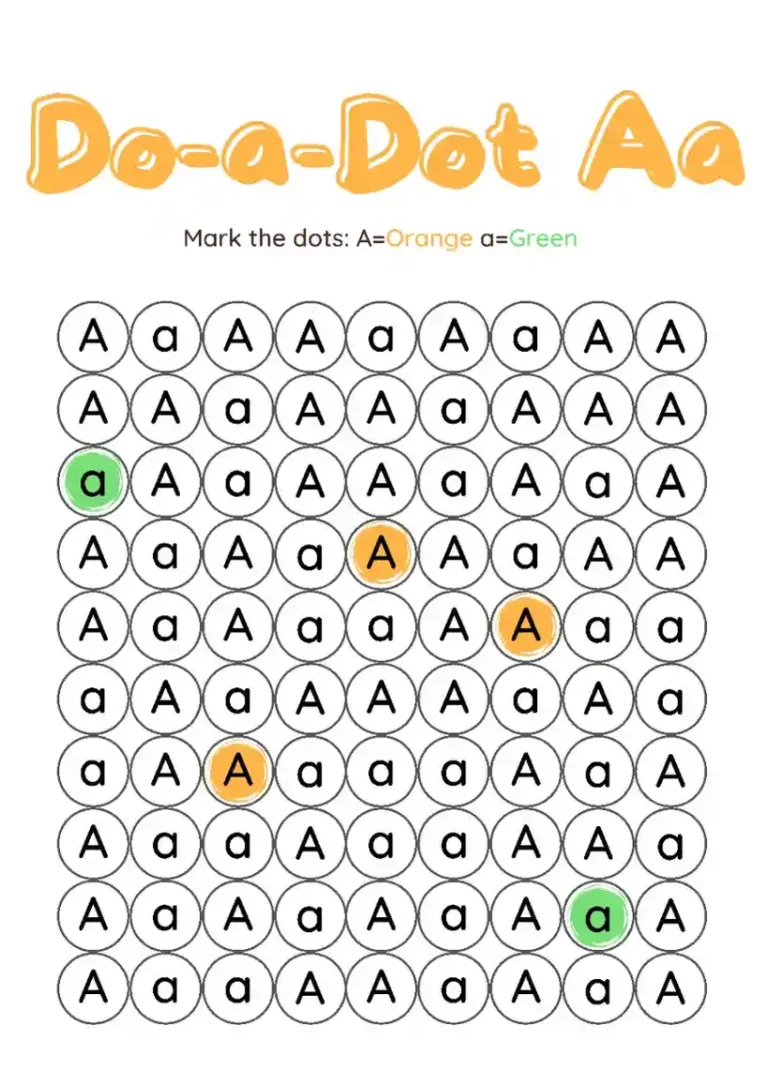 Dot to Dot Alphabet Worksheets