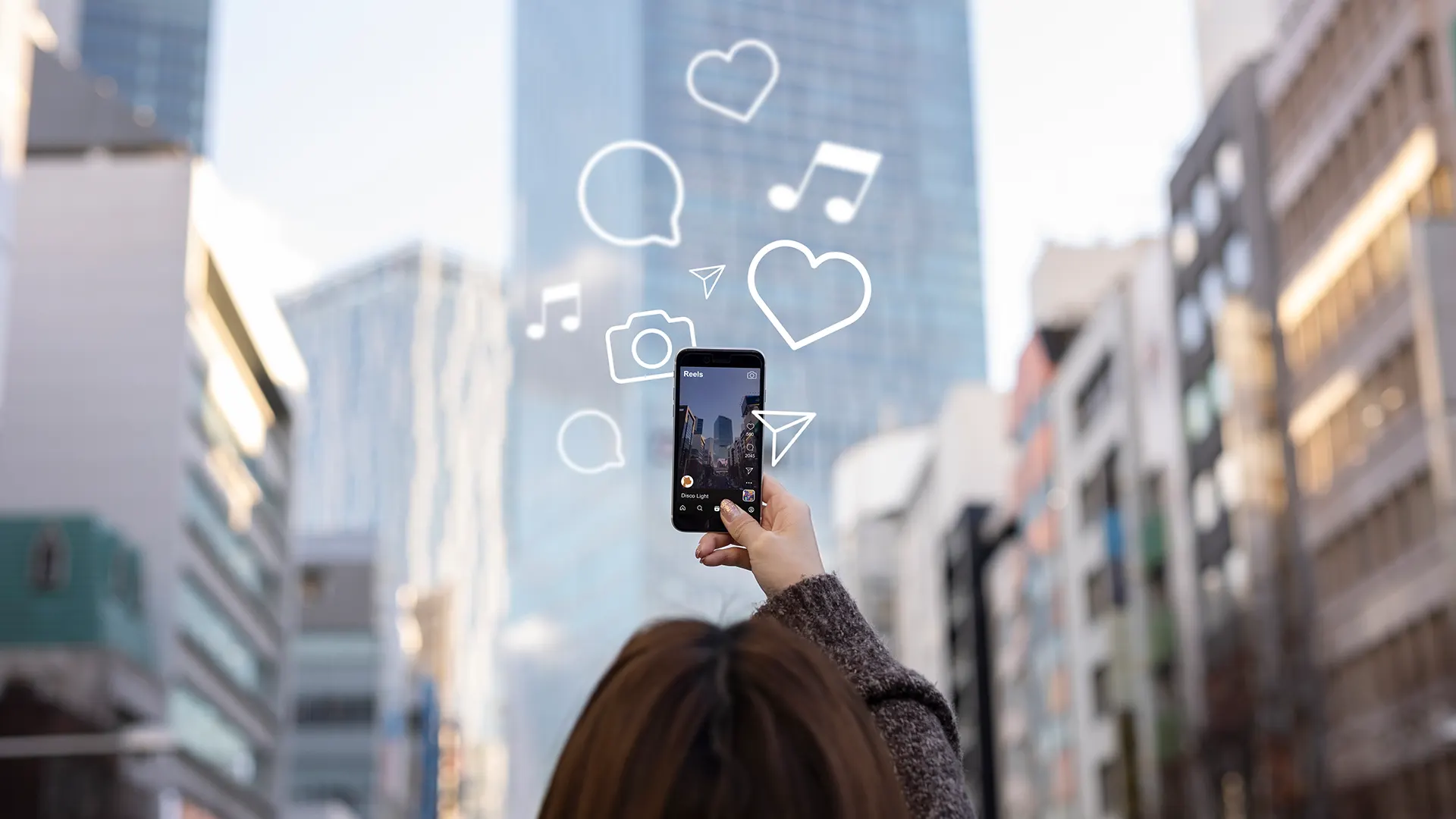 Upload and browse content Reels