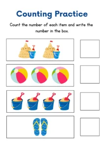 Addition Worksheets_ Add Using Given Objects