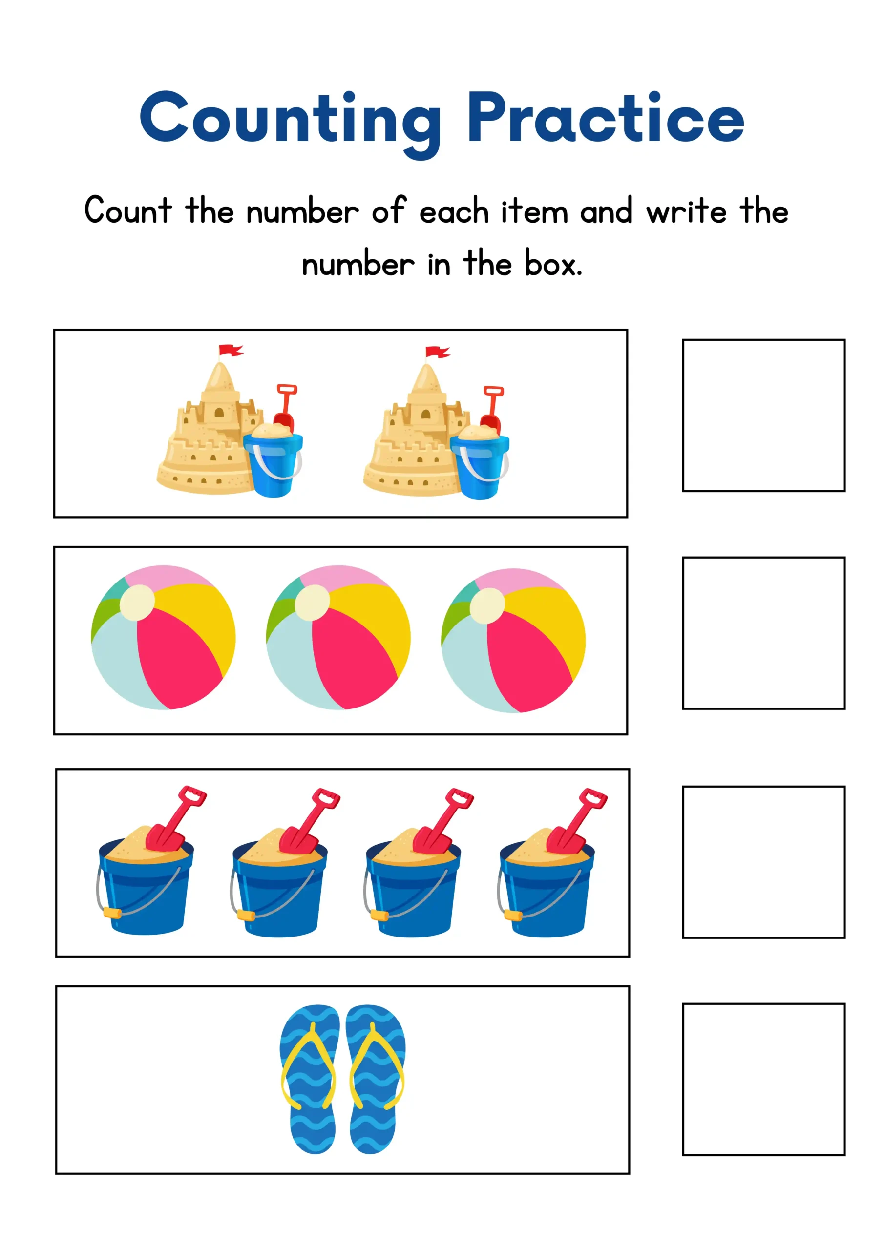 Addition Worksheets_ Add Using Given Objects