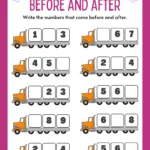 Before and After_ Write the Numbers That Come Before and After