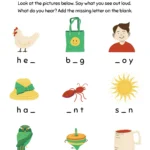 Missing Letter Fill In The Missing Letter To Complete The Word